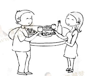 梦见和女朋友一起吃面条周公解梦，梦见和一个女人吃东西