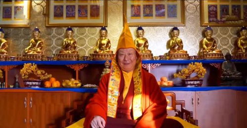 丹增活佛梦境，丹宗活佛