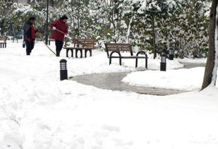 梦里梦见扫雪，梦见扫雪扫出一条大道