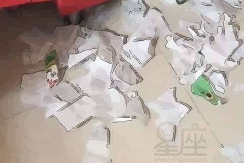 梦见大量碎纸屑，梦见拼碎片