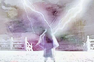 梦见雷劈人周公解梦，梦见雷劈到地上劈了一个大坑